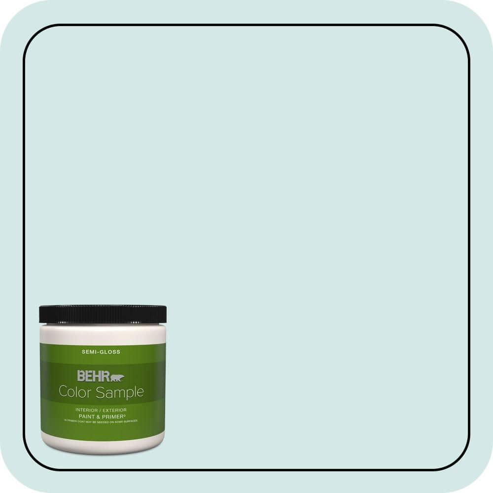 8 oz. #T14-5 Sky Blue Semi-Gloss Interior/Exterior Paint & Primer Color Sample price history on PriceWatchPro