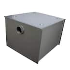 Zurn 28 in. x 22 in. Steel Grease Trap with 4 in. no-hub inlet GT2700 ...