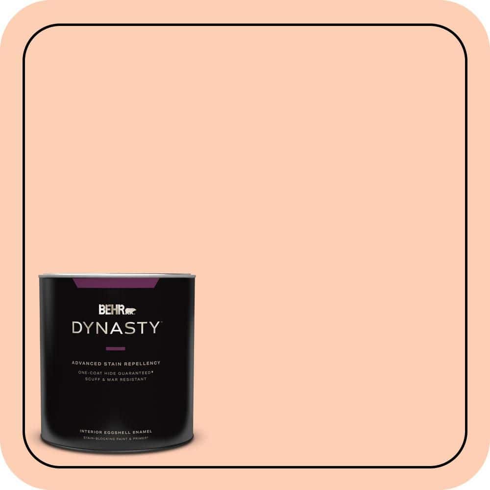 1 qt. #230A-3 Apricot Lily Eggshell Enamel Interior Stain-Blocking Paint and Primer price history on PriceWatchPro
