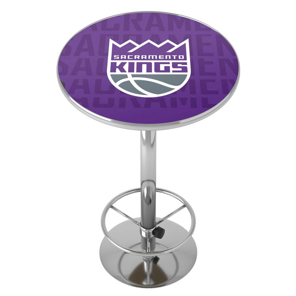 Sacramento Kings City Purple 42 in. Bar Table