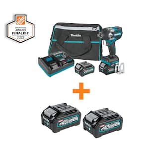 Pack énergie 40V max XGT Lithium-Ion 2 batteries 2,5Ah + chargeur