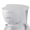 Brentwood 4-Cup White Coffee Maker with Warming Plate 98594442M - The Home  Depot
