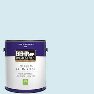 1 gal. #530A-1 Snowdrop Ceiling Flat Interior Paint