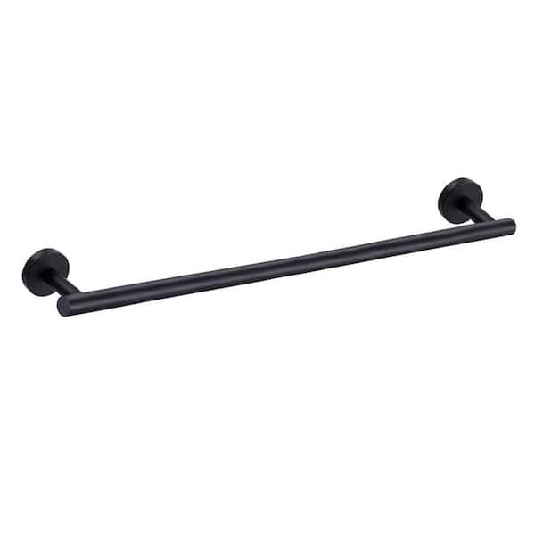 KOHLER Kumin 24 in. Towel Bar in Matte Black K-97882-BL - The Home