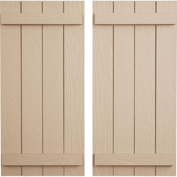 Popular EKENA MILLWORK Board n Batten Shutters Brand-New (FREE SHIPPING)