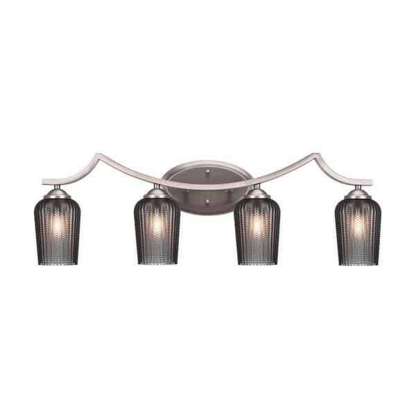 Unbranded Cleveland 7.75 in. 1-Light Graphite Vanity Light