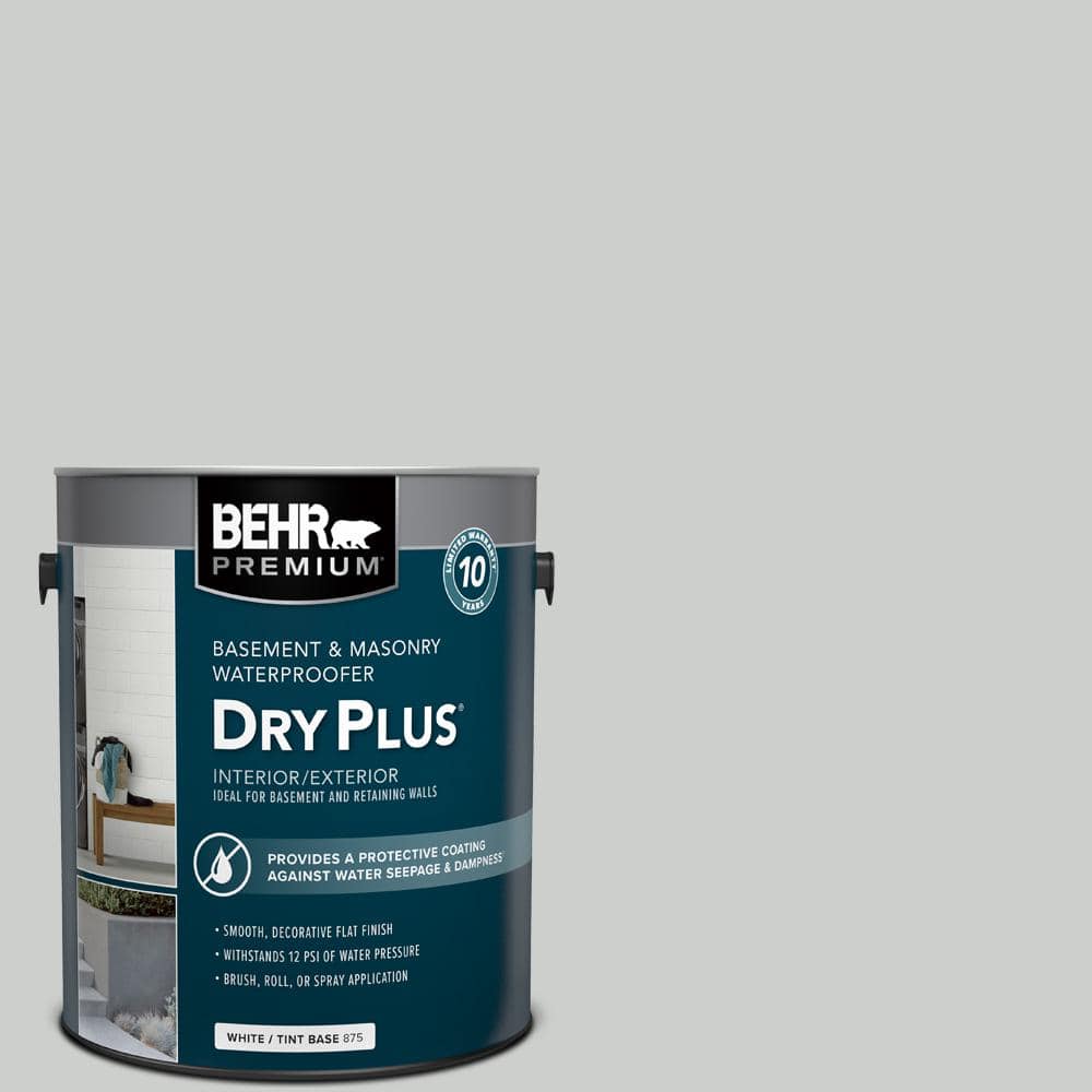 1 gal. #N460-2 Planetary Silver Flat Interior/Exterior Dry Plus Basement & Masonry Waterproofer price history on PriceWatchPro