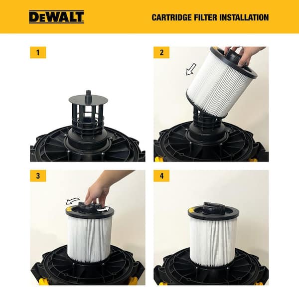 6 Gal. to 16 Gal. Cartridge Filter for High Efficiency Wet/Dry Vacuum 6 Gal. to 16 Gal. Cartridge Filter for High Efficiency Wet/Dry Vacuum