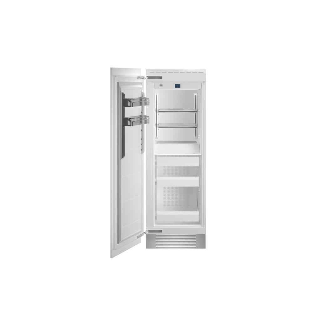 Bertazzoni 30 in. W 16.84 cu. ft. Frost Free Residential Upright Freezer Column in Custom Panel