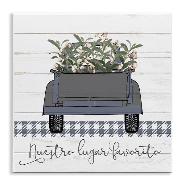 Stupell Industries Together is Our Favorite by Kim Allen Unframed Wall Plaque Typography Graphic Art Print 12 in. x 12 in.