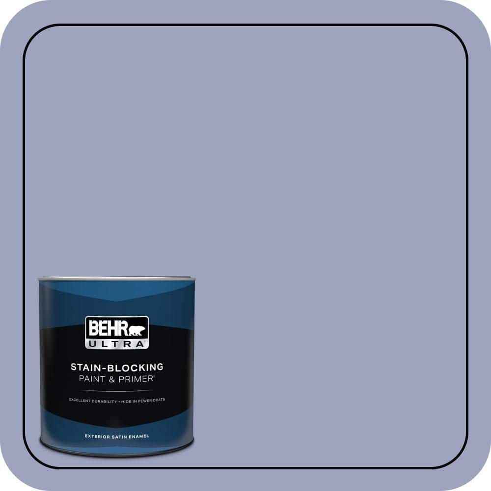 1 qt. #620D-4 Veranda Iris Satin Enamel Exterior Paint & Primer price history on PriceWatchPro