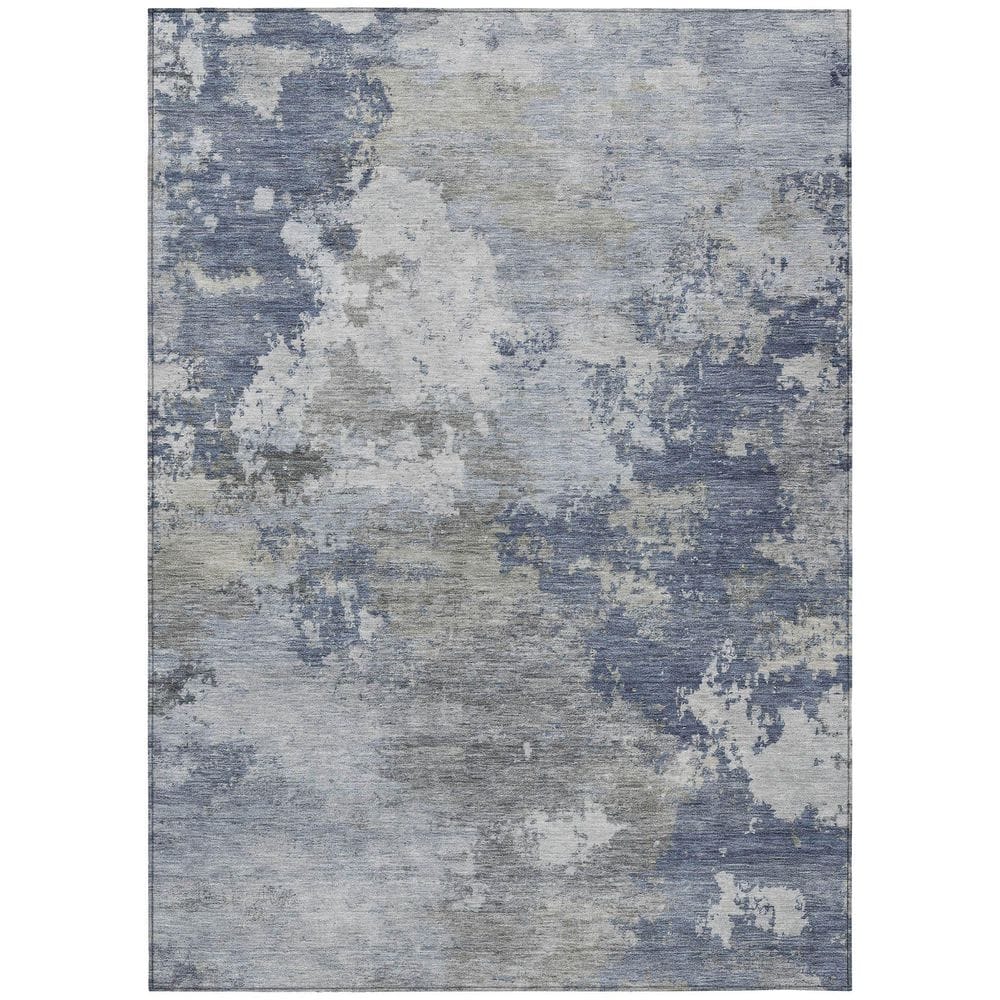 Chantille Machine Washable Indoor/Outdoor Abstract ACN2367 Denim 10 ft. x 14 ft. Area Rug price history on PriceWatchPro
