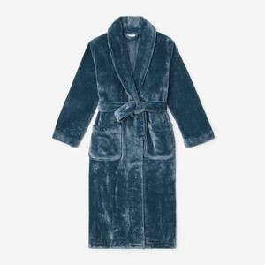 Company Plush Family Men's Large Deep Teal Robe