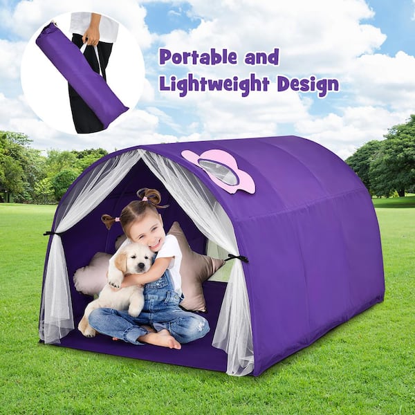 2 Person Portable Pickup Tent with Carry Bag - Costway
