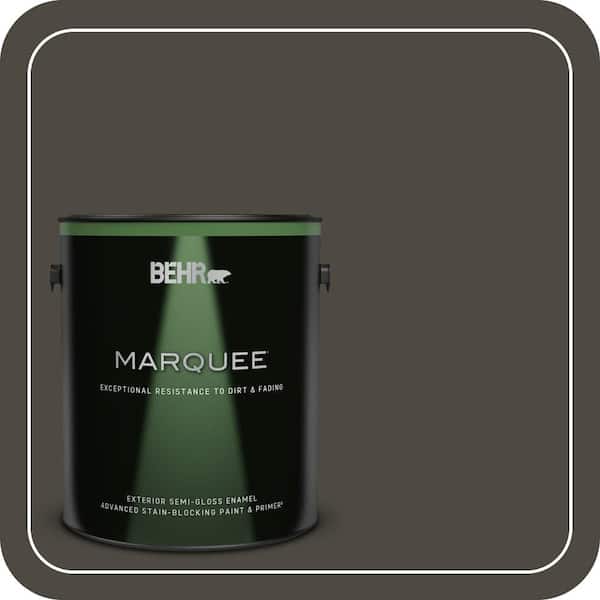 BEHR MARQUEE 1 gal. #S-H-780 Thorny Branch Semi-Gloss Enamel Exterior Paint & Primer