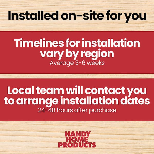 Professionally Assembled Rookwood 10 ft. x 14 ft. Outdoor Wood Storage Shed with Autmun Brown Shingles (140 sq. ft.)