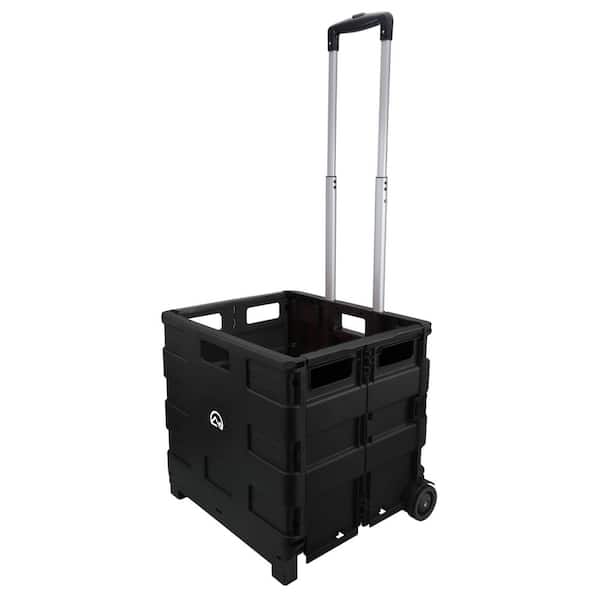 PACK-N-ROLL Portable 18 in. Plastic Utility Cart