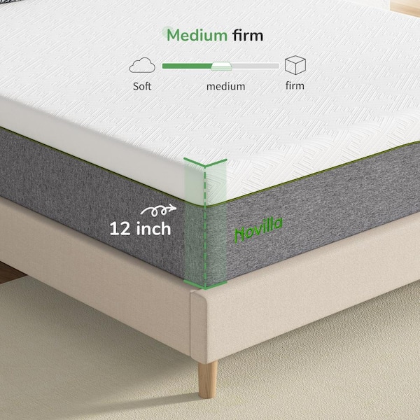 Advanced Back Support™ 12” Responsive Foam Mattress – Novaform