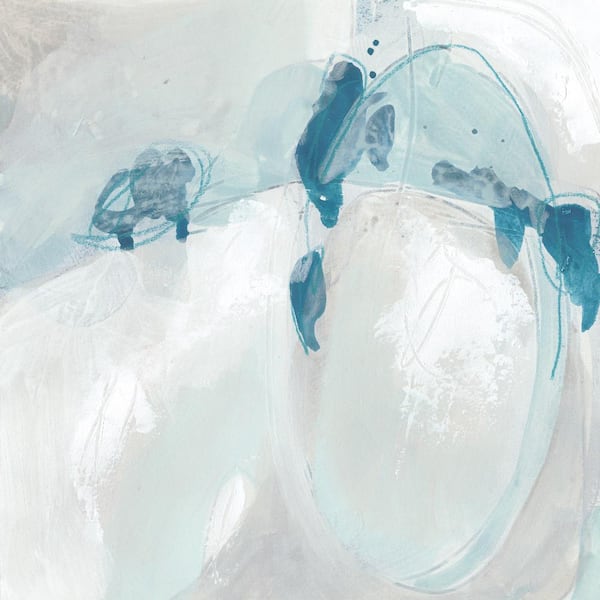 GIANT ART 54 in. x 54 in. "Trace Echo II" by June Erica Vess Canvas Wall Art