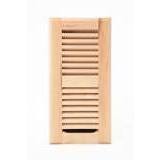 Image Wood Vents 4 x 12 Am Maple Natural Clear Satin Self Rimming Register with Metal Damper-DISCONTINUED