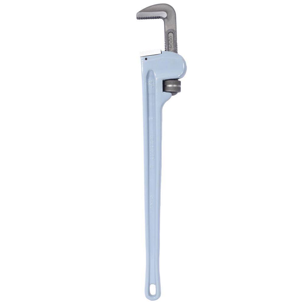 Light Gray 36 in. Heavy Duty Aluminum Alloy Pipe Wrench Wrench for Gardening, Water Pipes, Repairs price history on PriceWatchPro