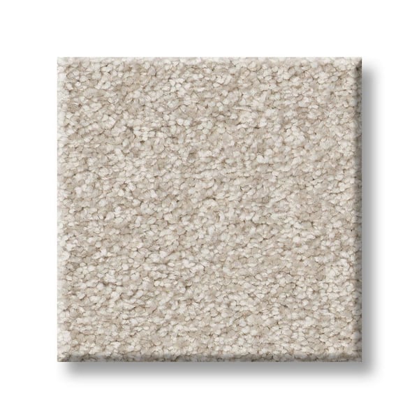 Lifeproof 8 in. x 8 in. Texture Carpet Sample - Rosemary I -Color Chiffon