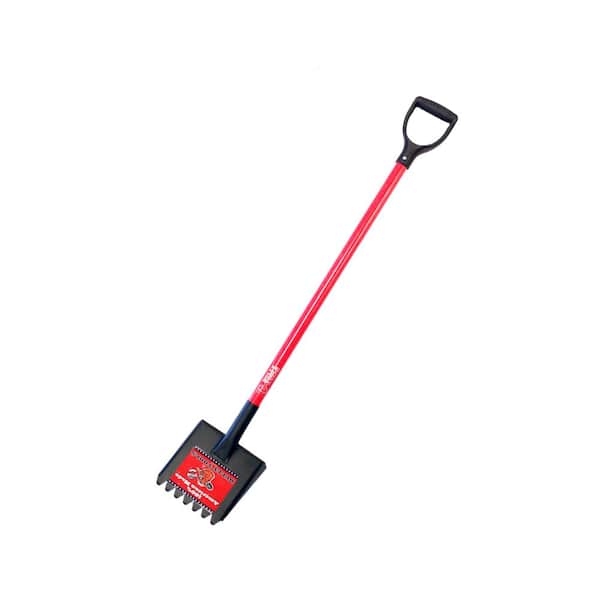 Bully Tools 11-Gauge Shingle Remover with Fiberglass D-Grip Handle and 7-Beveled Teeth