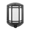 It's Exciting Lighting Stained Glass Half Moon Rain Forest LED Sconce with  3 Stage Dimmer IEL-AMB3000 - The Home Depot