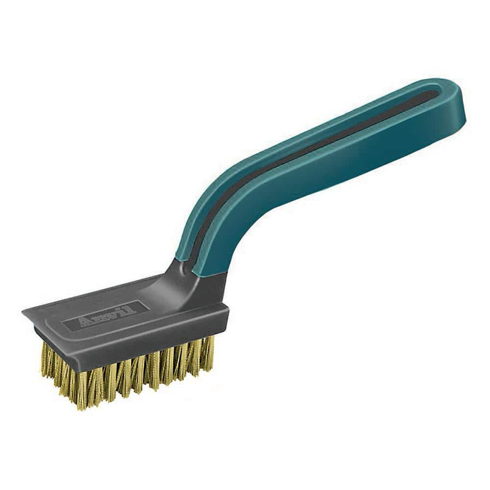 Allway Soft Grip Carbon Steel Wire Brush w/Scraper