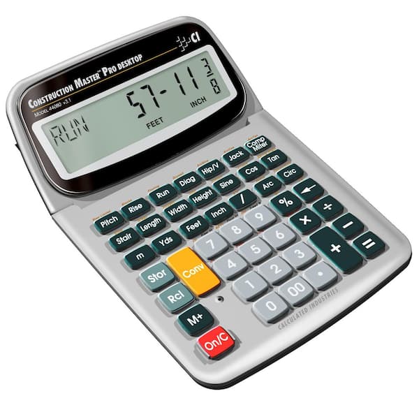 Calculated Industries Construction Master Pro Desktop with Full Trigonometric Function