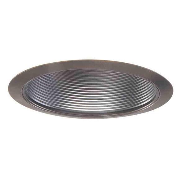 HALO 6 in. Tuscan Bronze Recessed Ceiling Light Baffle Trim