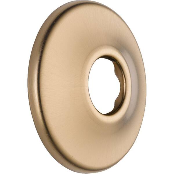 Delta 21/2 in. Shower Arm Flange in Champagne Bronze RP6025CZ The