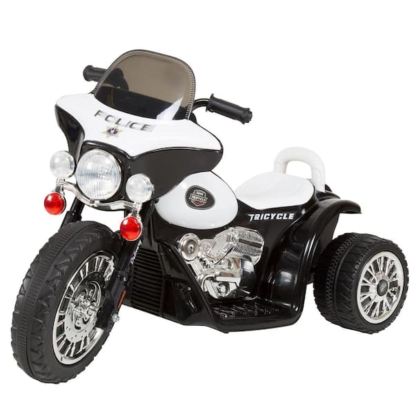 Children Police Ride on Toy Car Kids Motorbike Motorcycle Electric Scooter Motor 
