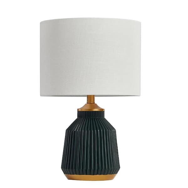 dark green table lamp shade