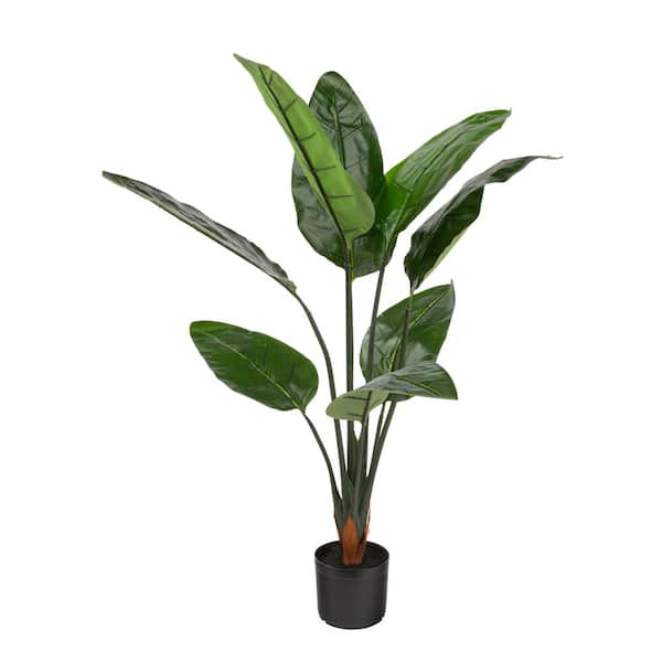 NATURAE DECOR Artificial 45 in. Bird Of Paradise Indoor and Outdoor Plants