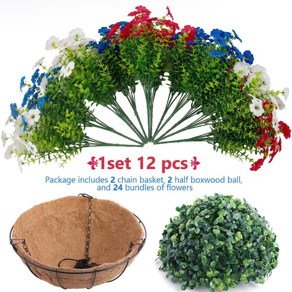 18.9 in. Multi-Colored Artificial Chrysanthemum Flowers with