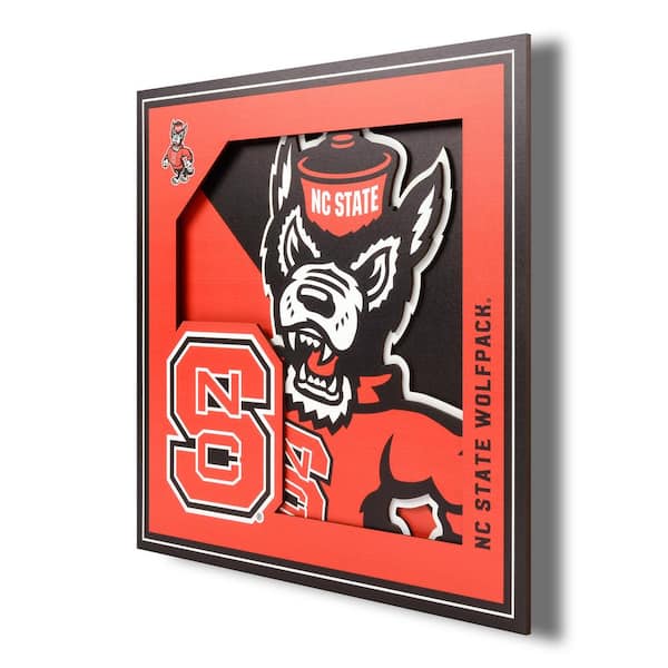 NCAA NC State Wolfpack 3D Logo Series Wall Art - 12x12 2506852 - The ...