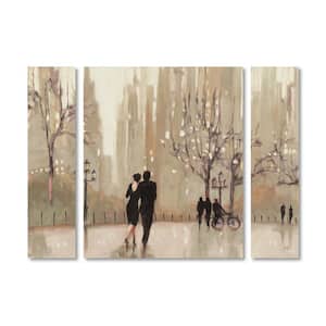 30 in. x 41 in. "An Evening Out Neutral" by Julia Purinton Printed Canvas Wall Art