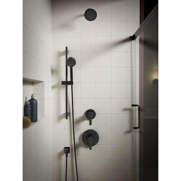 Elate 1-Handle Valve Handle In Matte Black (Valve Not Included)