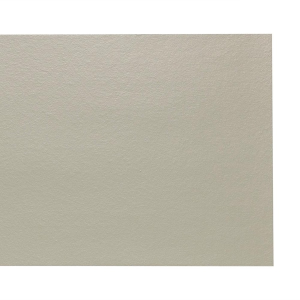 Unbranded 1/4 in. 12 in. x 12 ft. James Hardie HardieSoffit Smooth Soffit - Primed Non-Vented HZ10