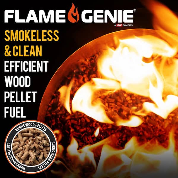 HY-C Flame Genie Premium Wood Pellets FG-P20 - The Home Depot