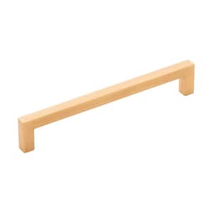 Skylight Collection 12 in. (305mm) C/C Brushed Golden Brass Cabinet Drawer & Door Pull