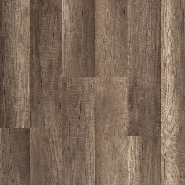 Grey Oak 7 mm T x 8 in. W Laminate Wood Flooring (23.9 sqft/case)