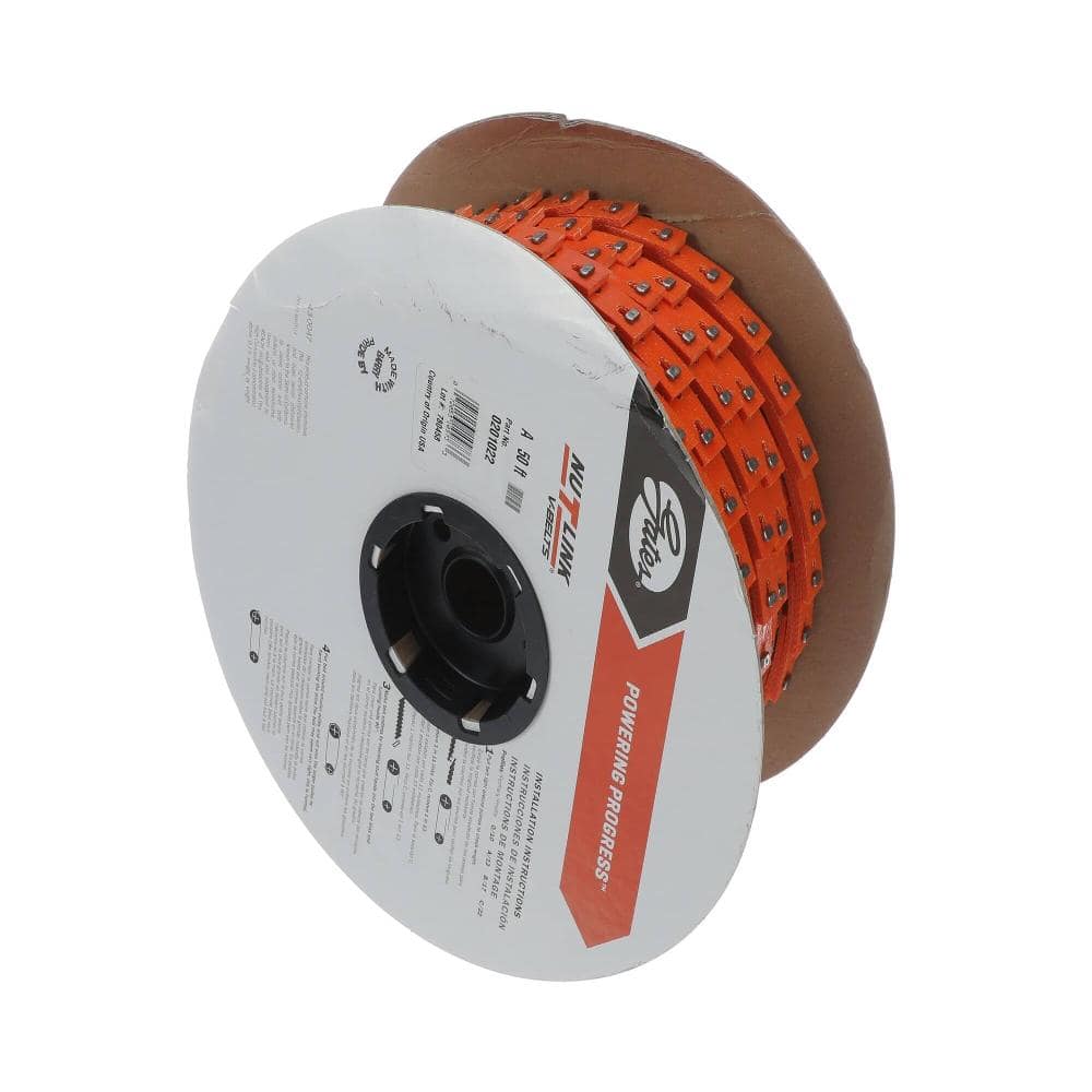 Gates Industrial Corporation Nut Link Belt Per Ft NTL/A price history on PriceWatchPro