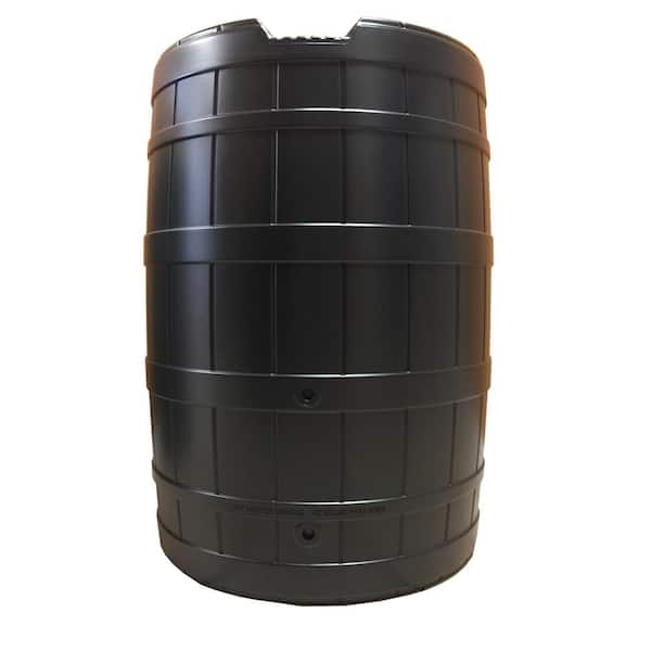Free Garden Rain 50 gallon rain barrel with Brass Spigot