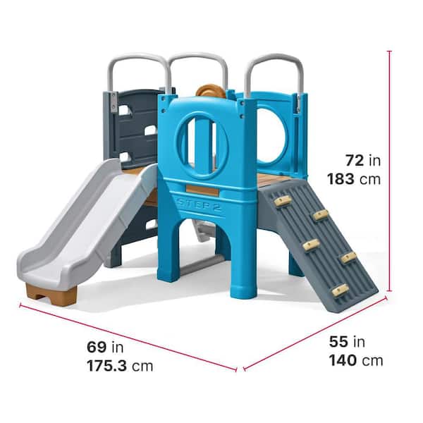 step2 滑り台　室内使用 Step2 Scout and Climb Indoor/Outdoor Toddler Climber with Slide