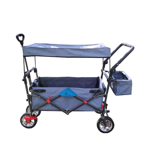 Willit 23.62 in. L x 9.06 in. W x 31.5 in. H Steel Garden Cart