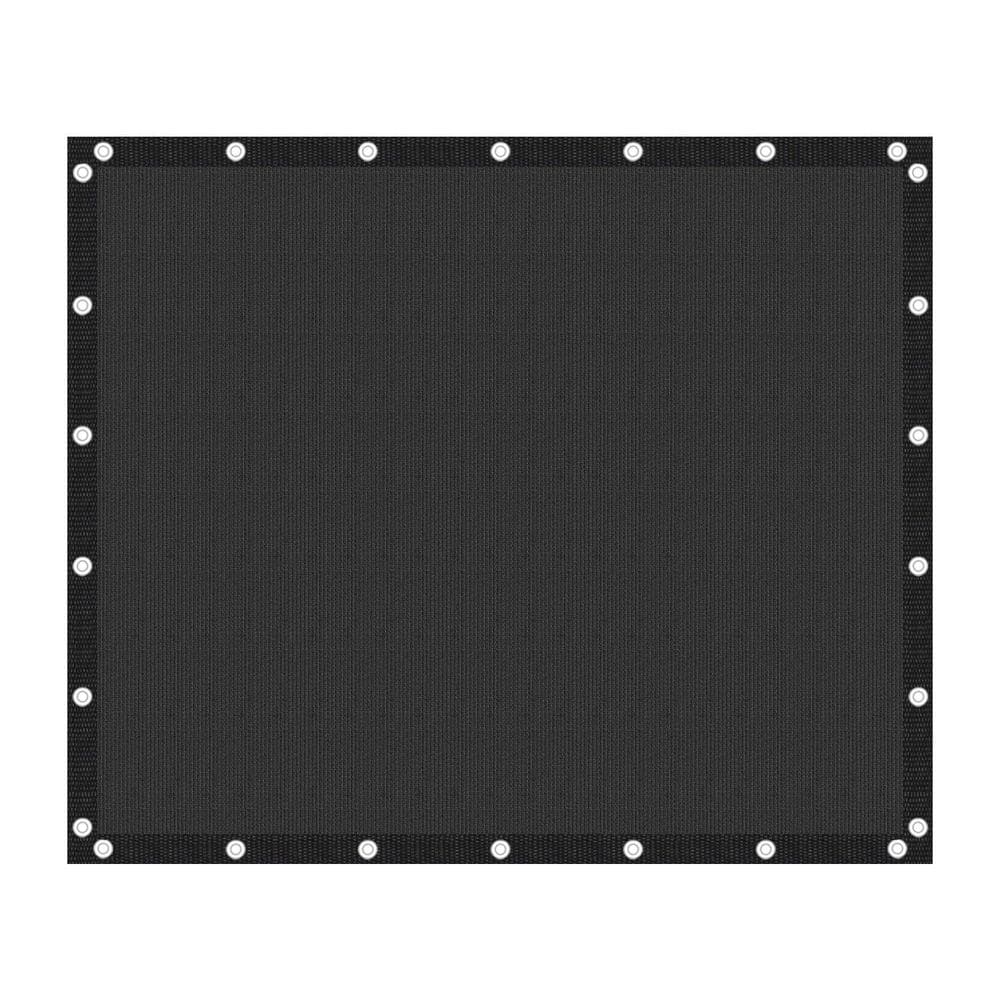 10 ft. x 12 ft. 90% Shade Fabric Sun Shade Cloth Privacy Screen for Outdoor