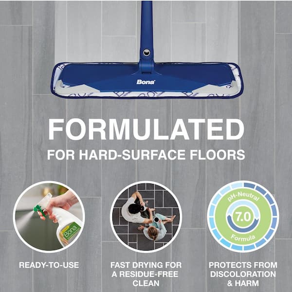 32 oz. Lemon Mint Hard-Surface Floor Cleaner