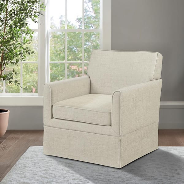 510 Design Paula Cream Arm Chair with Slipcover 5DS100 0033 The Home Depot